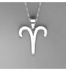 Sterrenbeeld Ram ketting van 925 sterling zilver – Astrologische hanger