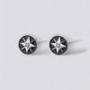 Boucles d'oreilles clous argent étoile