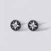 Boucles d'oreilles clous argent étoile