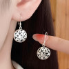 Boucles d'oreilles argent arbre de vie celtique