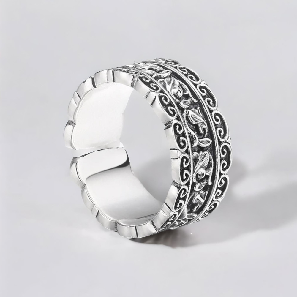 Bague celtique argent ouverte