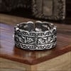 Bague celtique argent ouverte