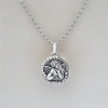 Men's Sterling Silver guardian angel Pendant