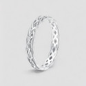 Bague argent tressé celtique (Dupliqué)