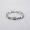 Bracelet homme argent torsade motif celtique viking