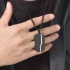 Pendentif acier Dogtag plaque militaire personnalisable