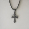 Pendentif homme croix celtique acier
