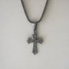 Pendentif homme croix celtique acier