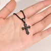Pendentif homme croix celtique acier