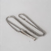 Pendentif celtique barre runes vikings acier