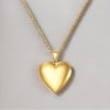 Pendentif acier coeur photo personnalisable