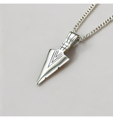 Viking Celtic Gungnir Pendant in Stainless Steel – Power, Protection, and Norse Symbolism