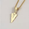 Pendentif celtique Gungnir viking acier