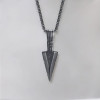 Pendentif celtique Gungnir viking acier
