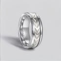 Tungsten ring rotating tire anti-stress