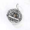 Pendentif argent oeil de la providence