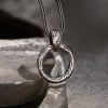 Pendentif argent anneau viking celtique