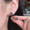 Men's Sterling Silver Celtic Knot Studs Earring