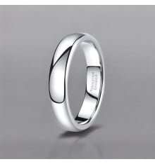 4mm smooth tungsten wedding ring