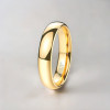 Bague tungstène alliance 4mm lisse