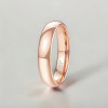 Bague tungstène alliance 4mm lisse