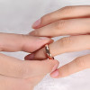Bague tungstène alliance 4mm lisse