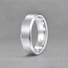 Anillo de hombre anillo de carburo de tungsteno mate cepillo personalizable