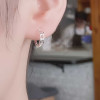 Orecchini a Cerchio con Catena in Argento per Uomo e Donna