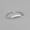 Bracelet personnalise homme gourmette acier chaine a graver