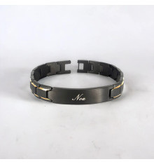 Herenarmband van roestvrij staal – Geborstelde afwerking en modern design