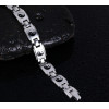 Men's steel bracelet yin yang symbol magnetic harmony