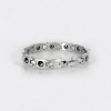 Bracciale da uomo in acciaio simbolo yin yang armonia magnetica
