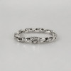 Bracelet homme argent torsade motif celtique viking