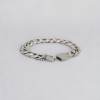Bracelet homme argent massif chaine epaisse biker motard