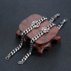 Bracelet homme chaine acier gouvernail