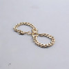 Bracelet Chaîne Cubaine Acier Gouvernail Marin (Dupliqué)