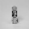 Bague homme anneau tungstene rainure rouage personnalisable