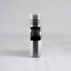 Men's Titanium Black Resin Band Custom Ring