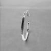 Bracelet argent massif jonc viking celtique torsade homme femme