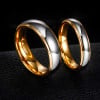 Bague de mariage personnalisee alliance tungstene polie miroir