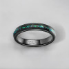 Fijne Wolfraam Opaal Ring Elegante Trouwring Aanpasbaar