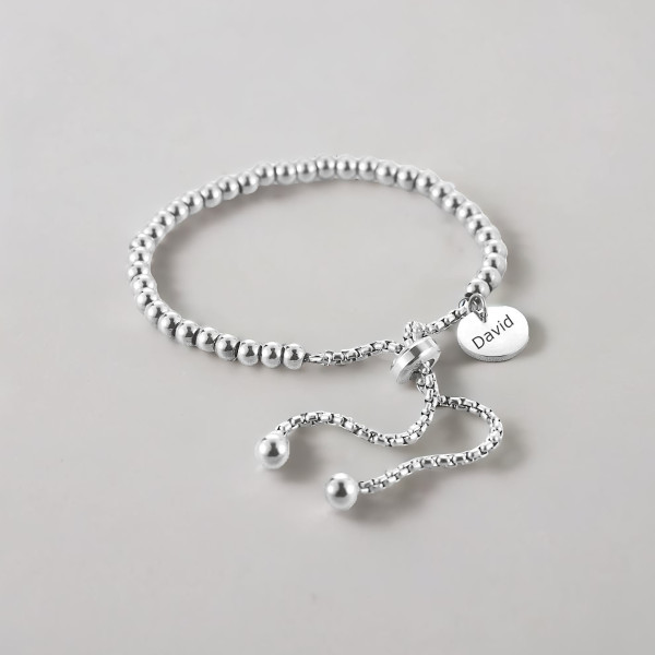 Bracelet personnalise femme gourmette coeur cisele acier plaque or personnalise