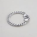 Herenarmband van roestvrij staal met handboeien en handboeien