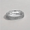 Bracelet homme chaine maille acier fermoir aimante