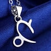 Pendentif homme Collier argent zodiaque Capricorne