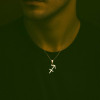 Pendentif homme Collier argent zodiaque Sagittaire