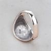 Bague argent chevaliere homme biker tete de mort croix de malte
