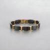 Bracelet homme ceramique noire magnetique aimants