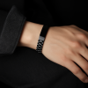 Bracelet personnalise homme gourmette acier (Dupliqué)