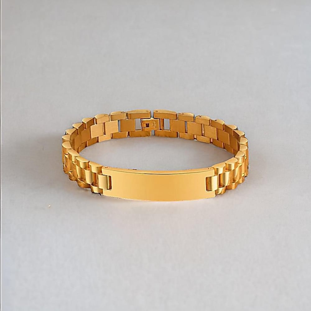 D Bracelet personnalise homme gourmette acier